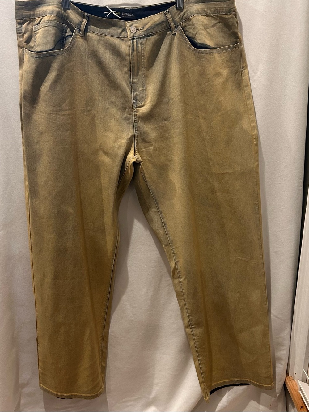 Finesse NWOT Sanvi Yellow Wash Stretch Jeans